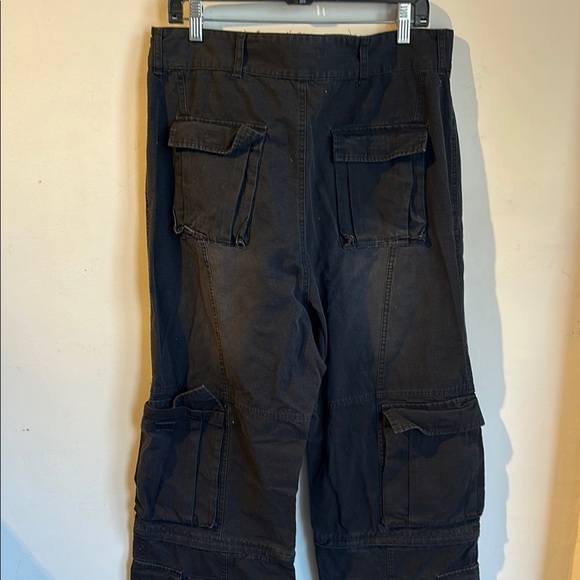 Men's Warpaint Black Cargo Pants - Picture 6 of 6